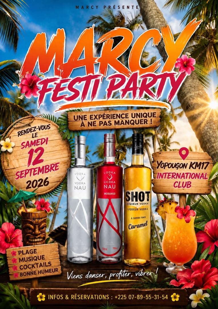 Affiche MARCY FESTI PARTY